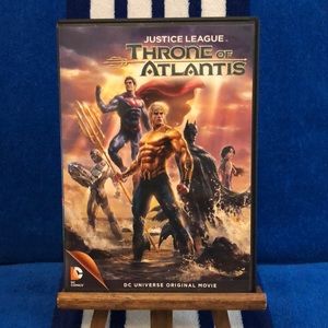 Justice League: Throne of Atlantis (DVD, 2014) Widescreen DC Comics Excellent